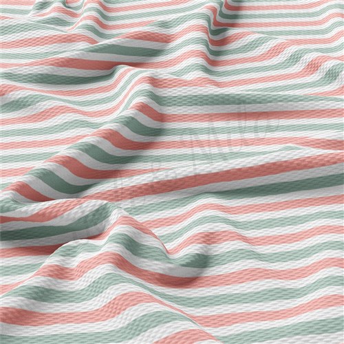 Easter AA2400 Liverpool Bullet Textured Stretch Solid Strip Thick Knit Jersey Fabric