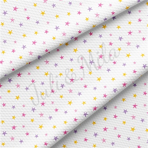 Printed Liverpool Bullet Textured Stretch Solid Strip Thick Knit Jersey Fabric