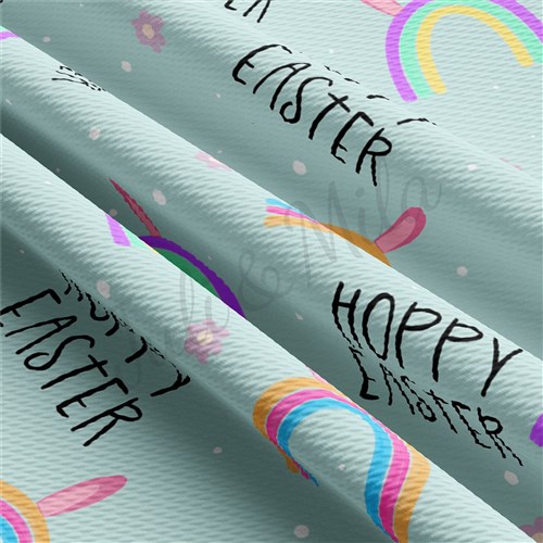 Easter Liverpool Bullet Textured Stretch Solid Strip Thick Knit Jersey Fabric