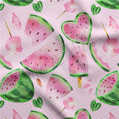 Watermelon Summer Bullet Printed Fabric AA918 & Get a Free $89.99 Embroidery Bundle