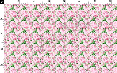 Watermelon Summer Bullet Printed Fabric AA918 & Get a Free $89.99 Embroidery Bundle