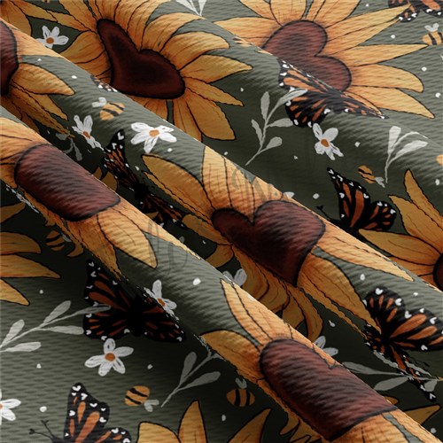 Valentine's Day Printed Liverpool Bullet Textured Stretch Solid Strip Thick Knit Jersey Fabric