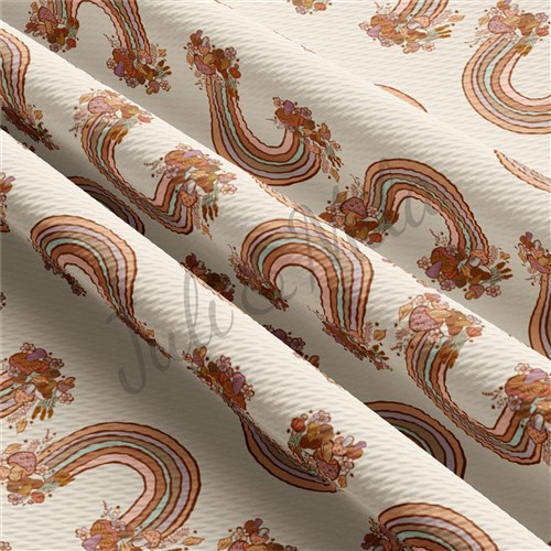 Printed Liverpool Bullet Textured Stretch Solid Strip Thick Knit Jersey Fabric