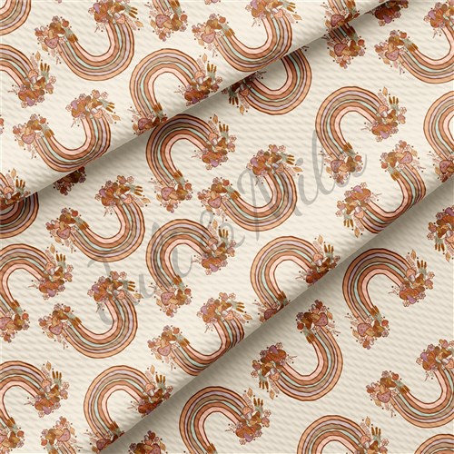 Printed Liverpool Bullet Textured Stretch Solid Strip Thick Knit Jersey Fabric