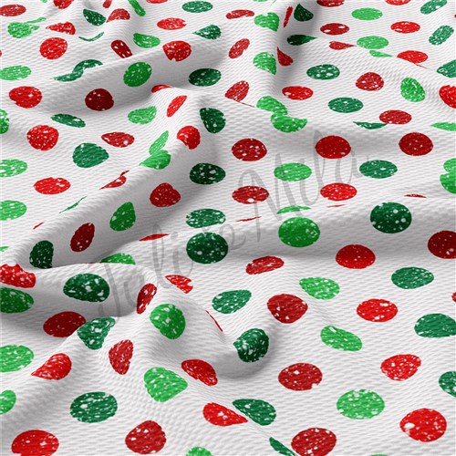 Christmas christmaseries214 Liverpool Bullet Textured Stretch Solid Strip Thick Knit Jersey Fabric