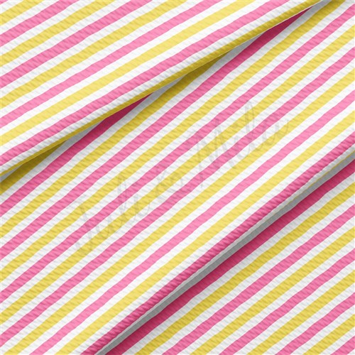 AA2414 Liverpool Bullet Textured Stretch Solid Strip Thick Knit Jersey Fabric