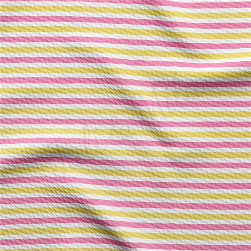 AA2414 Liverpool Bullet Textured Stretch Solid Strip Thick Knit Jersey Fabric