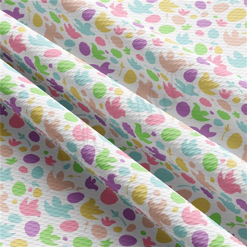 Easter AA2334 Liverpool Bullet Textured Stretch Solid Strip Thick Knit Jersey Fabric