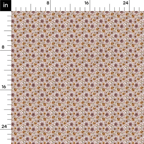 Printed Liverpool Fabric floral AA1864 & Get a Free $89.99 Embroidery Bundle