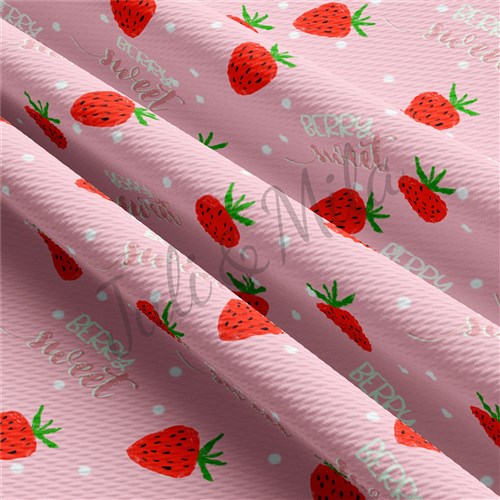Berry Sweet Printed Liverpool Fabric berrysweet AA326 & Get a Free $89.99 Embroidery Bundle