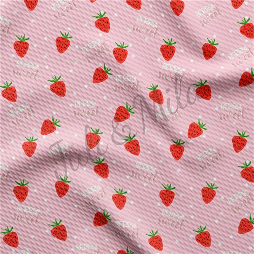 Berry Sweet Printed Liverpool Fabric berrysweet AA326 & Get a Free $89.99 Embroidery Bundle