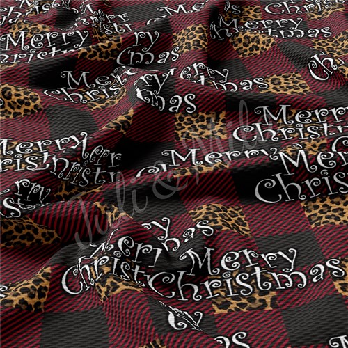 Christmas Liverpool Bullet Textured Stretch Solid Strip Thick Knit Jersey Fabric