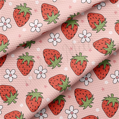 Summer Printed Liverpool Bullet Textured Stretch Solid Strip Thick Knit Jersey Fabric
