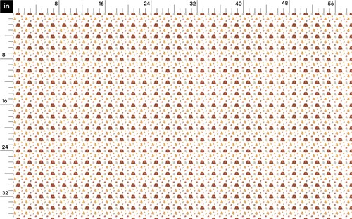 Fall Autumn Pumpkin Printed Fabric AA635 & Get a Free $89.99 Embroidery Bundle