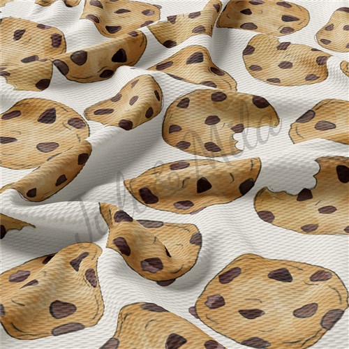 Chocolate Chip Cookies Liverpool Fabric AA126 TBP102 & Get a Free $89.99 Embroidery Bundle