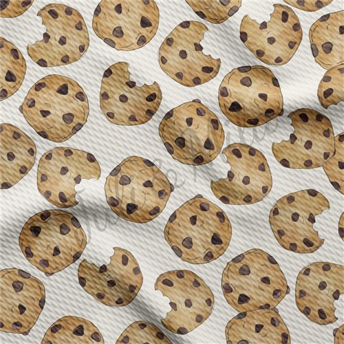 Chocolate Chip Cookies Liverpool Fabric AA126 TBP102 & Get a Free $89.99 Embroidery Bundle