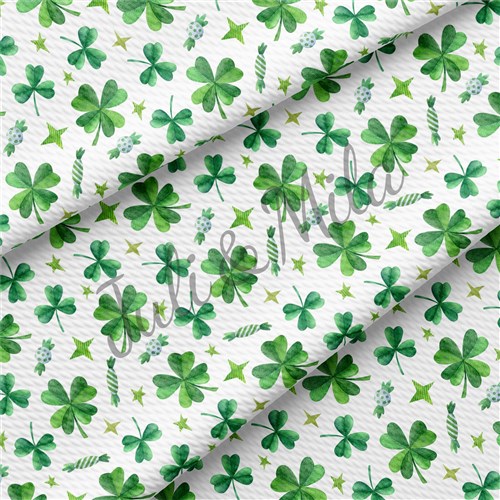 st Patricks day Printed Liverpool Stretch Solid Strip & Get a Free $89.99 Embroidery Bundle