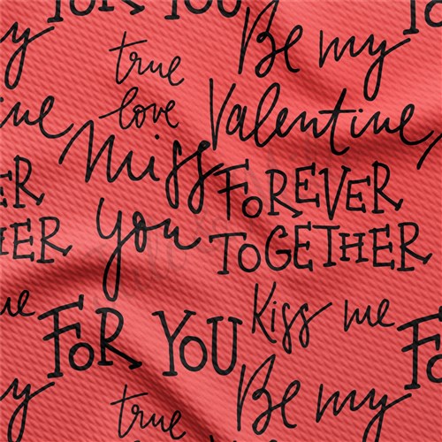 Valentine's Day Liverpool Bullet Textured Stretch Solid Strip Thick Knit Jersey Fabric