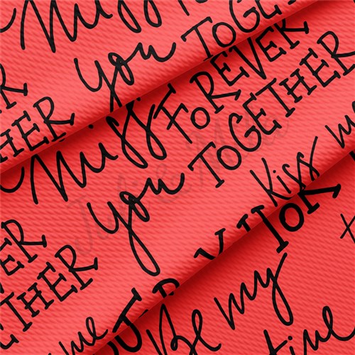 Valentine's Day Liverpool Bullet Textured Stretch Solid Strip Thick Knit Jersey Fabric