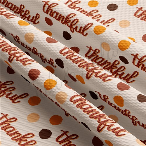 Thanksgiving Fall Liverpool Bullet Textured Stretch Solid Strip Thick Knit Jersey Fabric