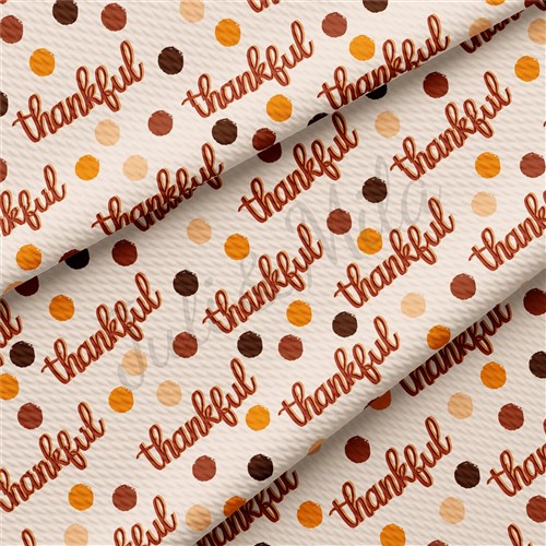 Thanksgiving Fall Liverpool Bullet Textured Stretch Solid Strip Thick Knit Jersey Fabric