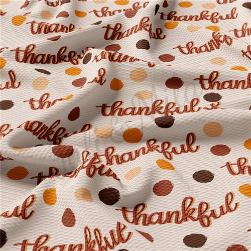 Thanksgiving Fall Liverpool Bullet Textured Stretch Solid Strip Thick Knit Jersey Fabric
