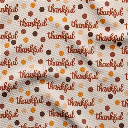 Thanksgiving Fall Liverpool Bullet Textured Stretch Solid Strip Thick Knit Jersey Fabric