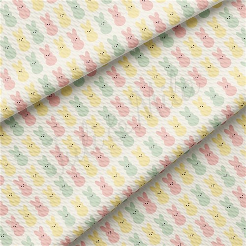 Easter AA2324 Liverpool Bullet Textured Stretch Solid Strip Thick Knit Jersey Fabric