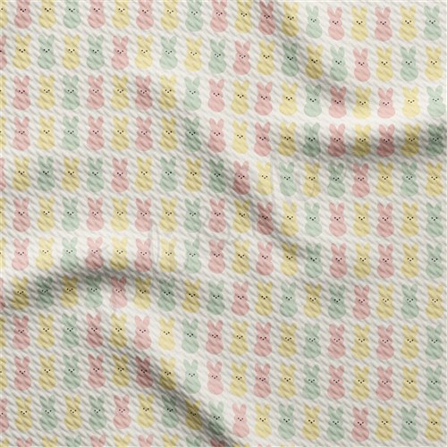 Easter AA2324 Liverpool Bullet Textured Stretch Solid Strip Thick Knit Jersey Fabric