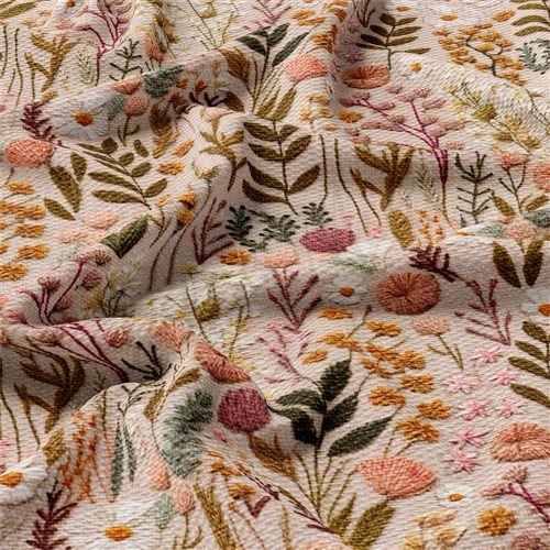 Floral Embroidery Print Floral Printed Liverpool AA1979 & Get a Free $89.99 Embroidery Bundle
