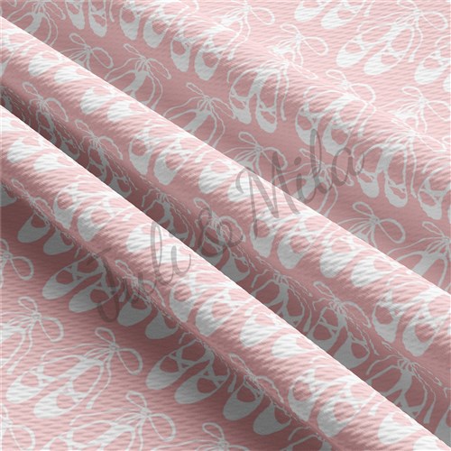 Ballet Slippers Printed Fabric balletslippers & Get a Free $89.99 Embroidery Bundle