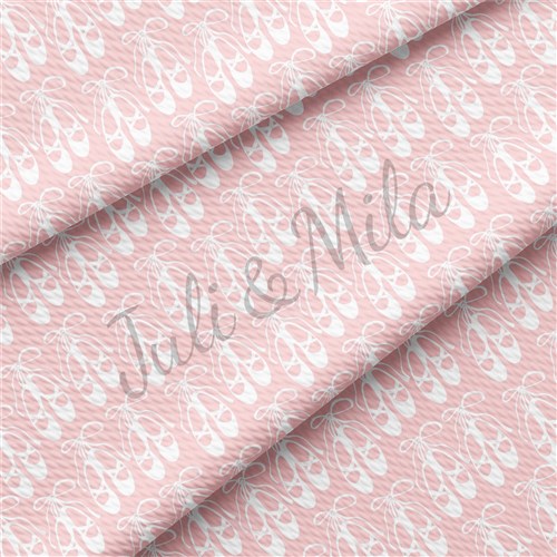 Ballet Slippers Printed Fabric balletslippers & Get a Free $89.99 Embroidery Bundle