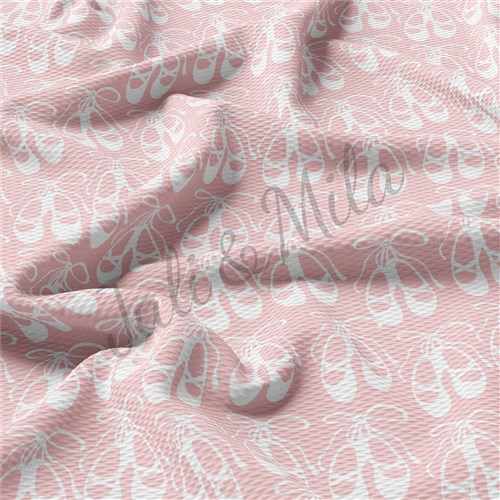 Ballet Slippers Printed Fabric balletslippers & Get a Free $89.99 Embroidery Bundle