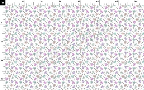 Valentine's Day Printed Liverpool Bullet Textured Stretch Solid Strip Thick Knit Jersey Fabric