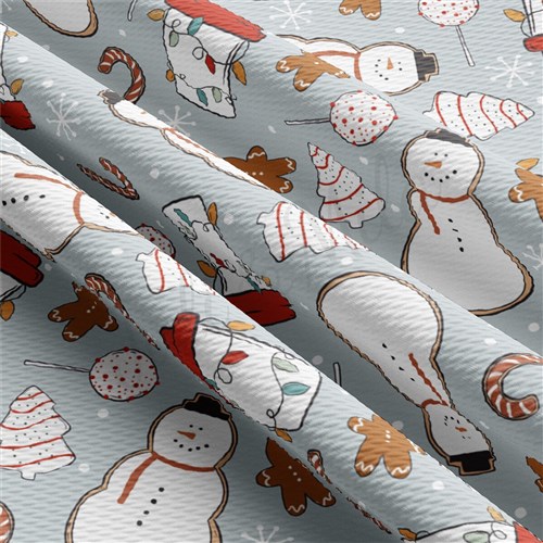 Christmas Printed Liverpool Fabric AA2090 & Get a Free $89.99 Embroidery Bundle