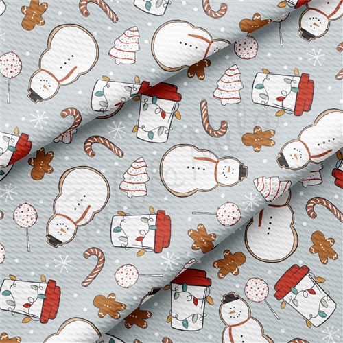 Christmas Printed Liverpool Fabric AA2090 & Get a Free $89.99 Embroidery Bundle