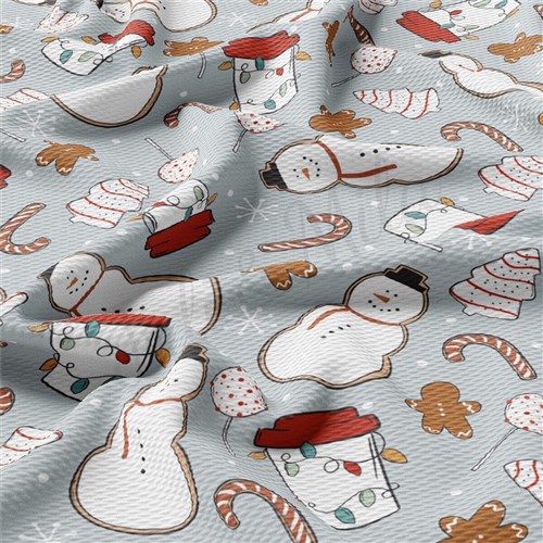 Christmas Printed Liverpool Fabric AA2090 & Get a Free $89.99 Embroidery Bundle