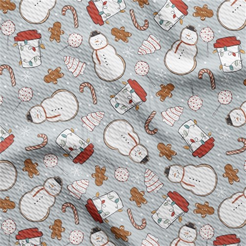 Christmas Printed Liverpool Fabric AA2090 & Get a Free $89.99 Embroidery Bundle
