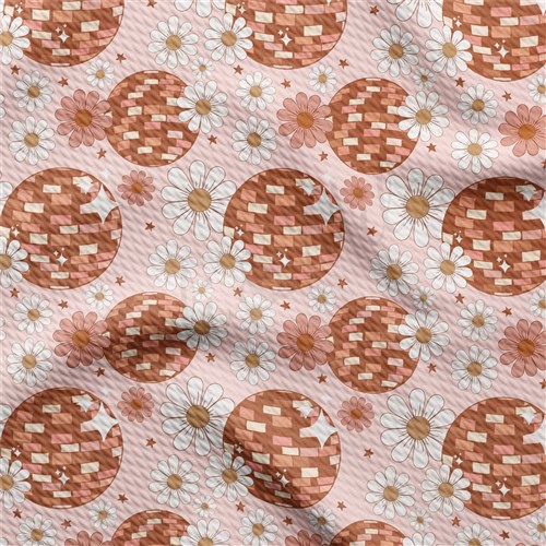 Printed Liverpool Bullet Textured Stretch Solid Strip Thick Knit Jersey Fabric