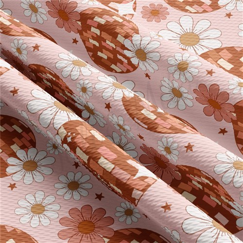 Printed Liverpool Bullet Textured Stretch Solid Strip Thick Knit Jersey Fabric