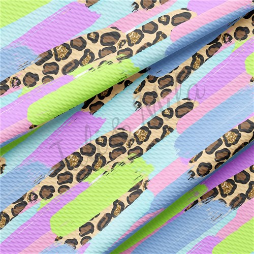 Paintsmear60 Liverpool Bullet Textured Stretch Solid Strip Thick Knit Jersey Fabric