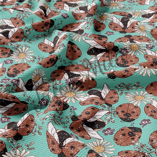 Floral Printed Liverpool 4 Way Fabric Floral76 & Get a Free $89.99 Embroidery Bundle