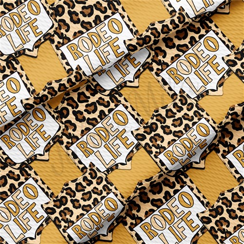 Rodeo Life Printed Liverpool Bullet Textured Stretch Solid Strip Thick Knit Jersey Fabric