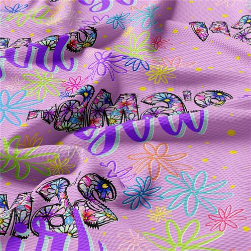 Printed Liverpool Fabric AA2497 Mama's Girl & Get a Free $89.99 Embroidery Bundle
