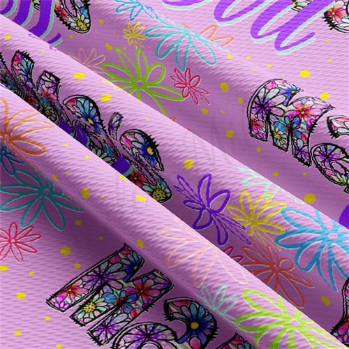 Printed Liverpool Fabric AA2497 Mama's Girl & Get a Free $89.99 Embroidery Bundle
