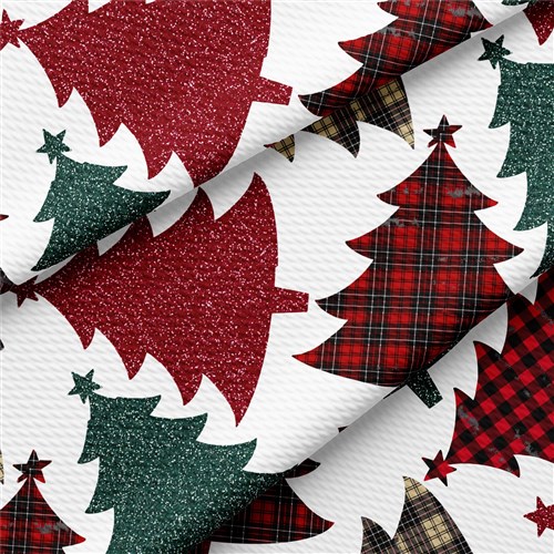 Christmas Liverpool Bullet Textured Stretch Solid Strip Thick Knit Jersey Fabric
