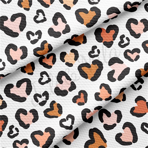 Valentine's Day Printed Liverpool Bullet Textured Stretch Solid Strip Thick Knit Jersey Fabric