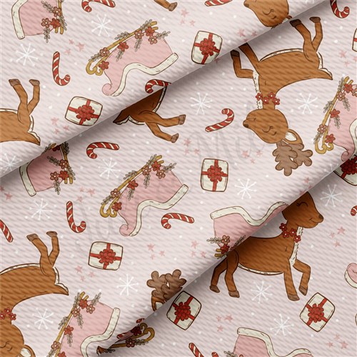Christmas Printed Liverpool Fabric AA2094 & Get a Free $89.99 Embroidery Bundle