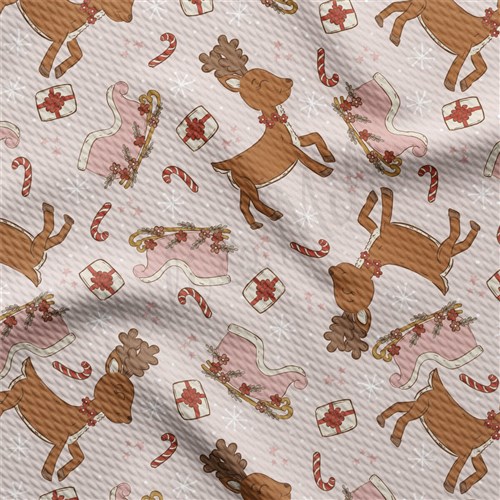 Christmas Printed Liverpool Fabric AA2094 & Get a Free $89.99 Embroidery Bundle