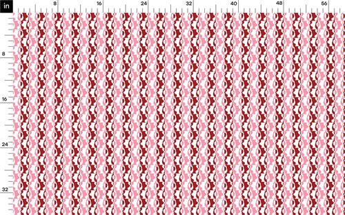 Valentine's Day Printed Liverpool Bullet Textured Stretch Solid Strip Thick Knit Jersey Fabric